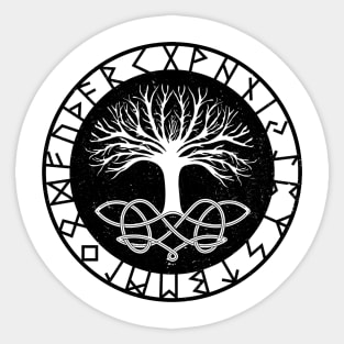 Yggdrasil Viking Tree Of Life Sticker